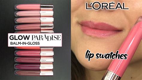 l'oreal glow paradise lip balm|More.